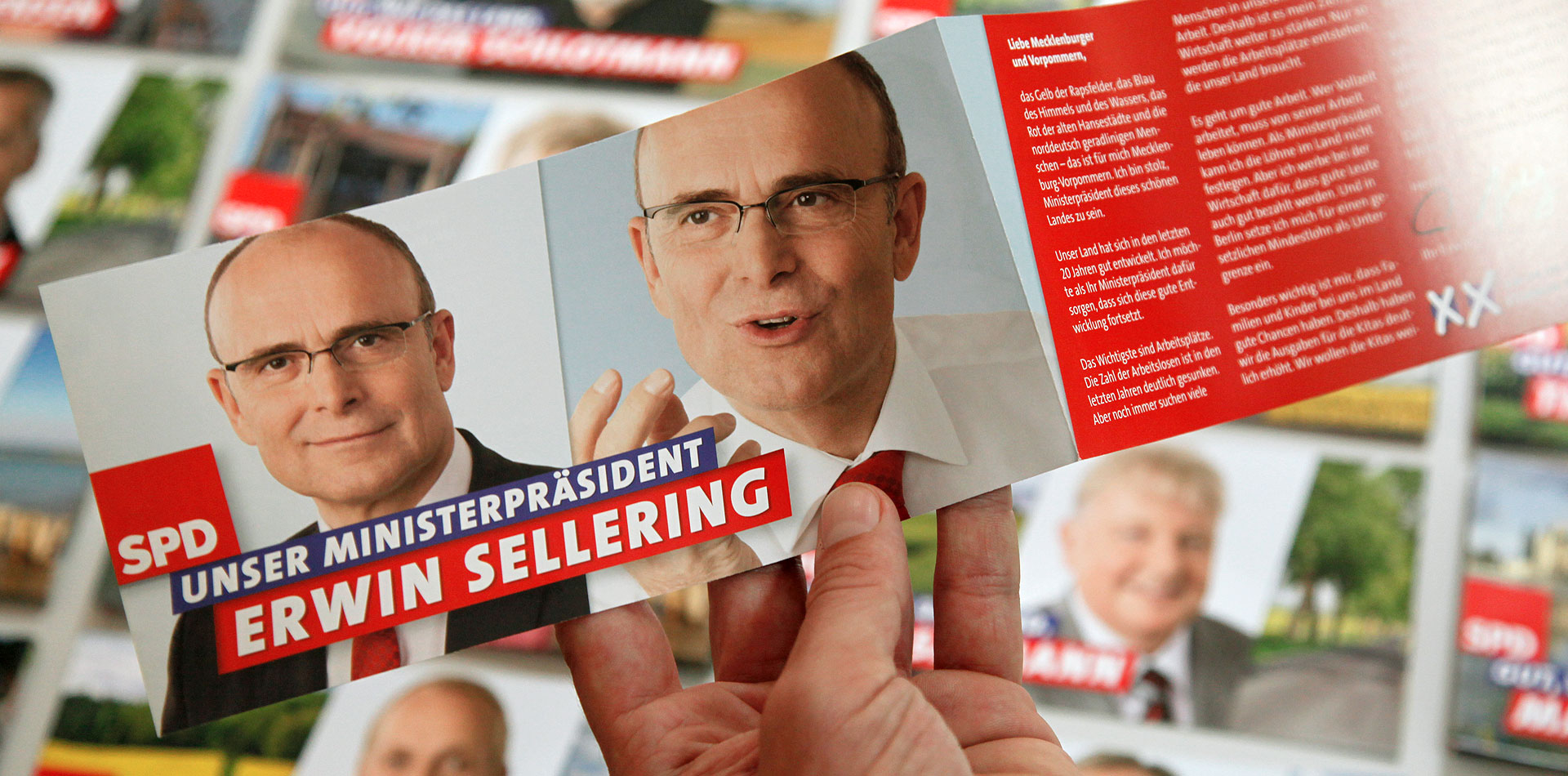 SPD Landtagswahlkampf Mecklenburg-Vorpommern 2011